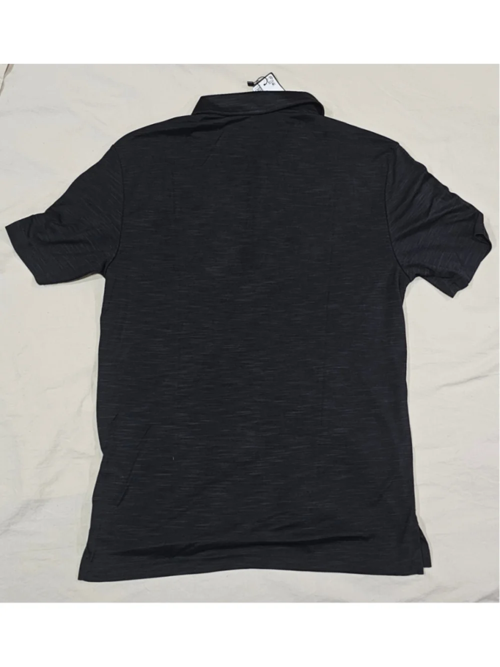 Men's Adidas Golf Polo Shirt Size S Black White